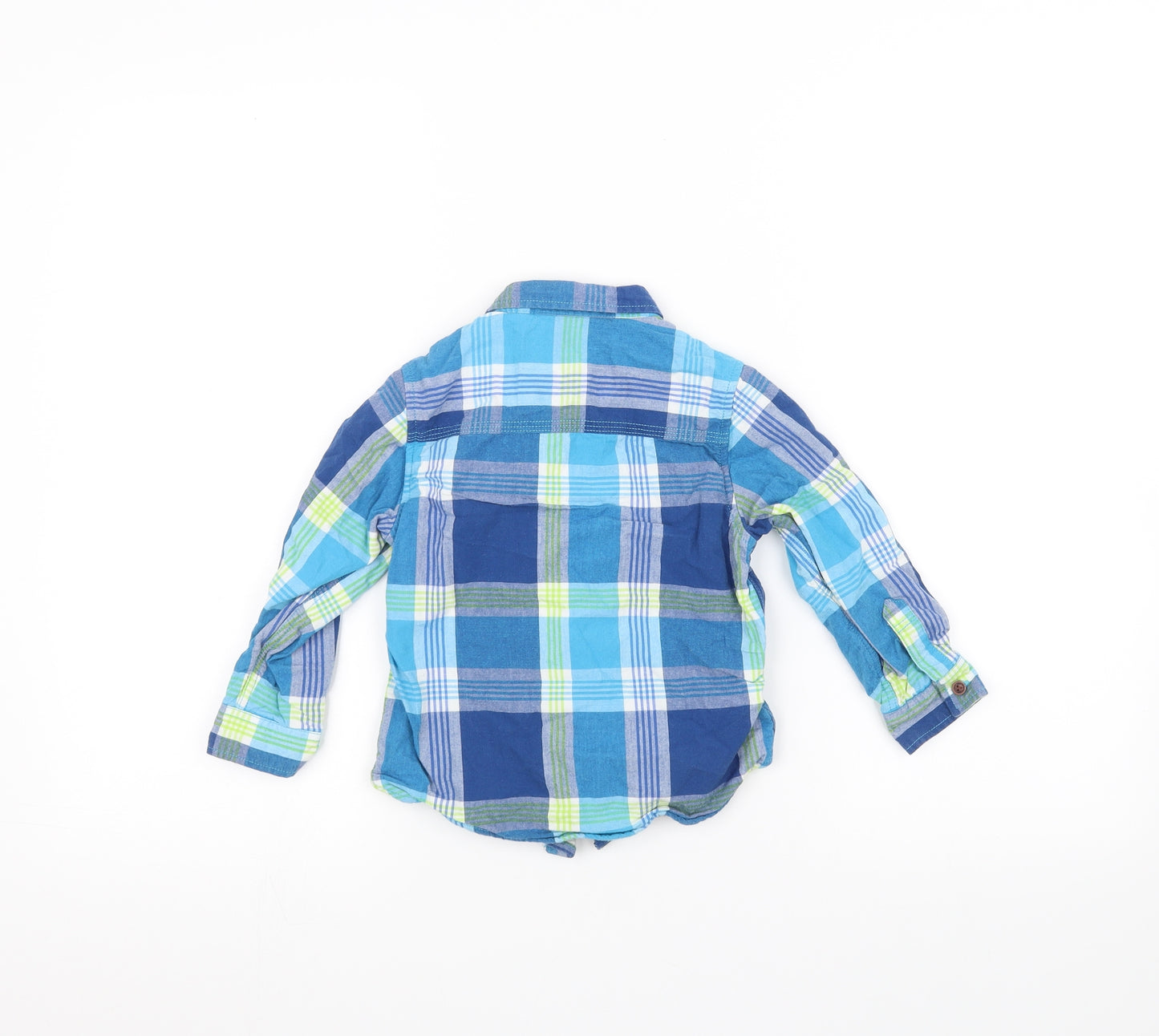 NEXT Boys Blue   Basic Button-Up Size 2-3 Years