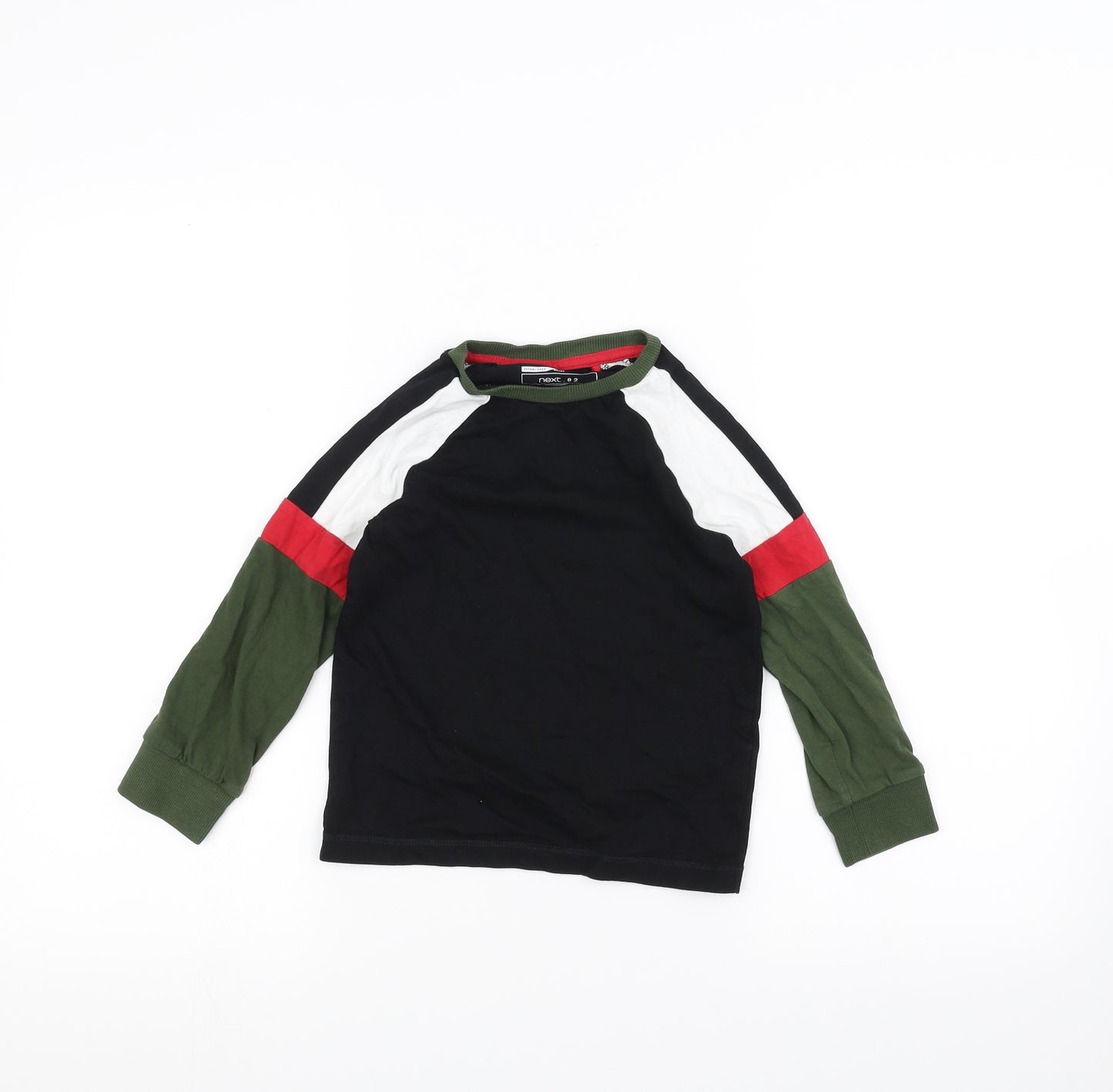 NEXT Boys Black   Basic T-Shirt Size 4-5 Years