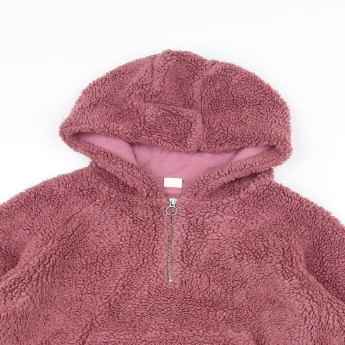 NEXT Girls Pink   Pullover Hoodie Size 14 Years