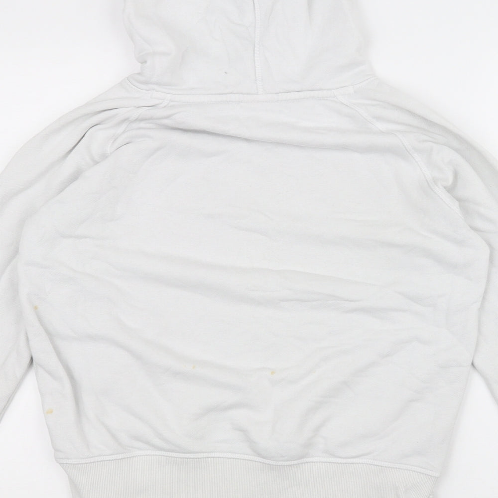 New Balance Mens White   Pullover Hoodie Size S