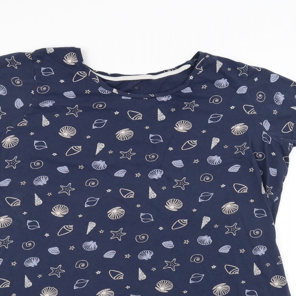 George Womens Blue   Basic T-Shirt Size 20