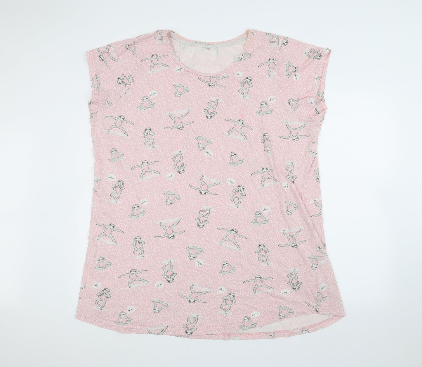 George Womens Pink   Basic T-Shirt Size 20  - Sloth
