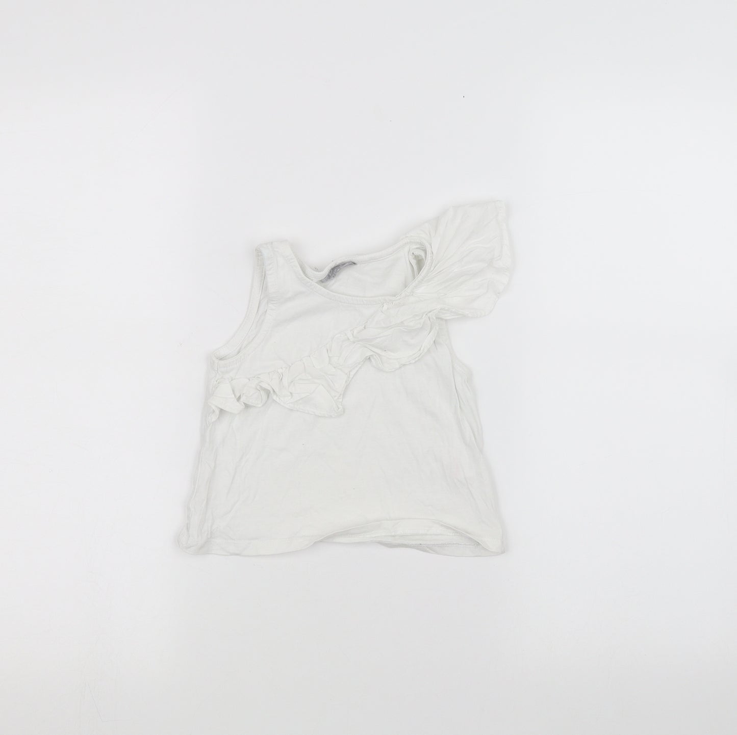 I love girl wear  Girls White   Basic T-Shirt Size 3 Years