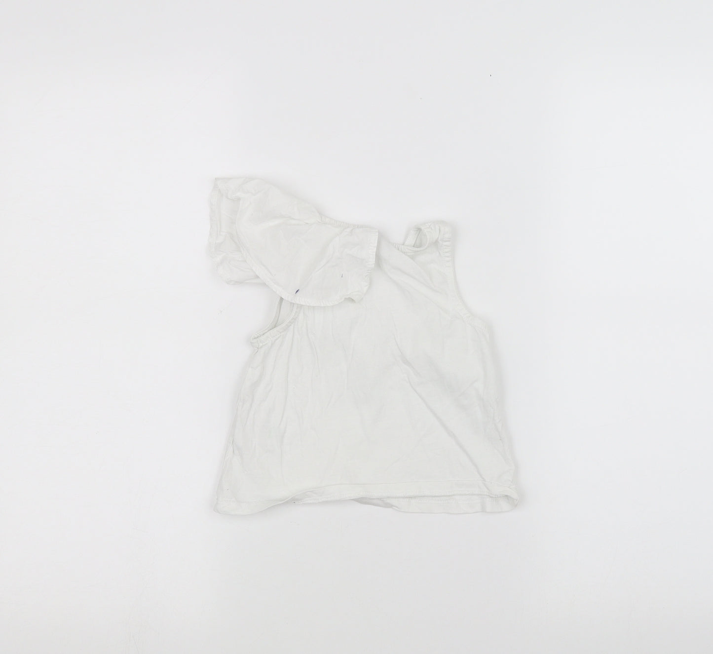 I love girl wear  Girls White   Basic T-Shirt Size 3 Years