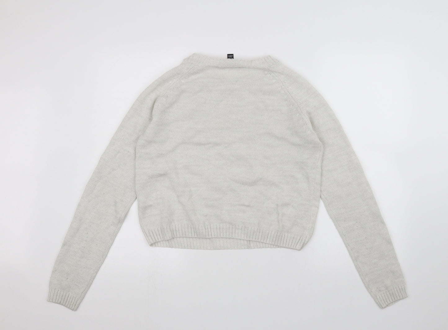 New Look Girls White   Pullover Jumper Size 14-15 Years  - Llama