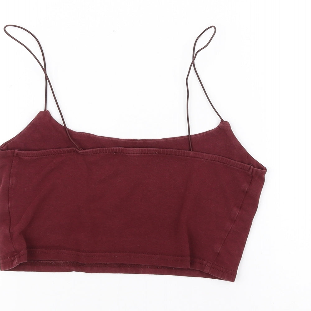 Primark Womens Red   Basic T-Shirt Size S