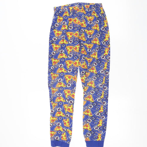 Preworn Boys Blue   Sweatpants Trousers Size 12-13 Years