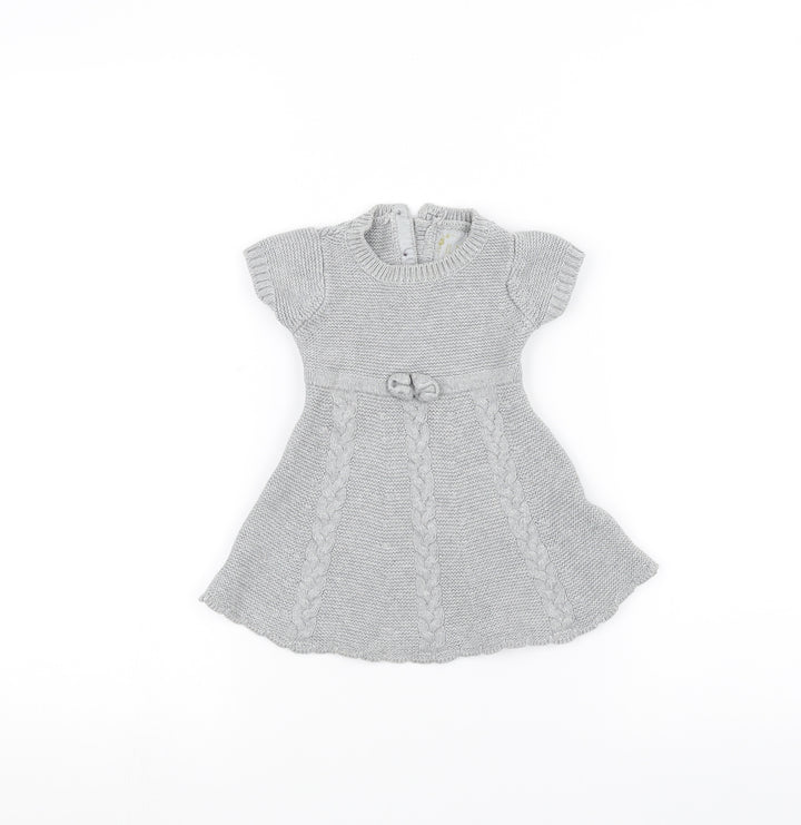 Young Dimension Baby Grey   A-Line  Size 3-6 Months