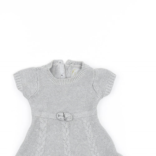 Young Dimension Baby Grey   A-Line  Size 3-6 Months