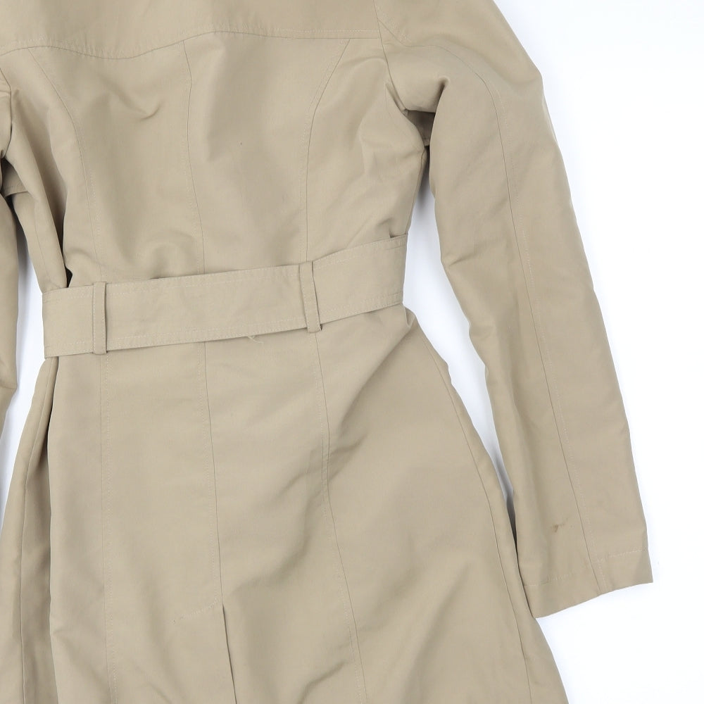 atosphere Womens Beige   Overcoat Coat Size 6