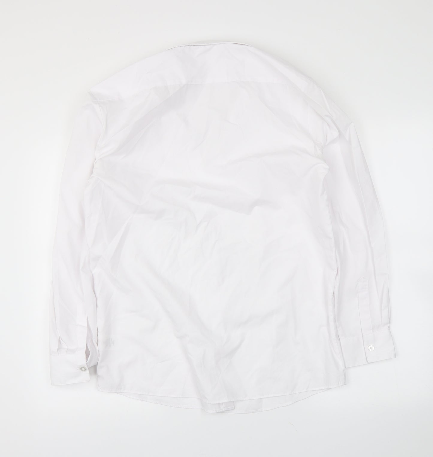 George Boys White   Basic Button-Up Size 15-16 Years