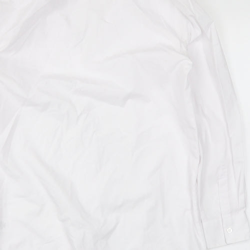 George Boys White   Basic Button-Up Size 15-16 Years