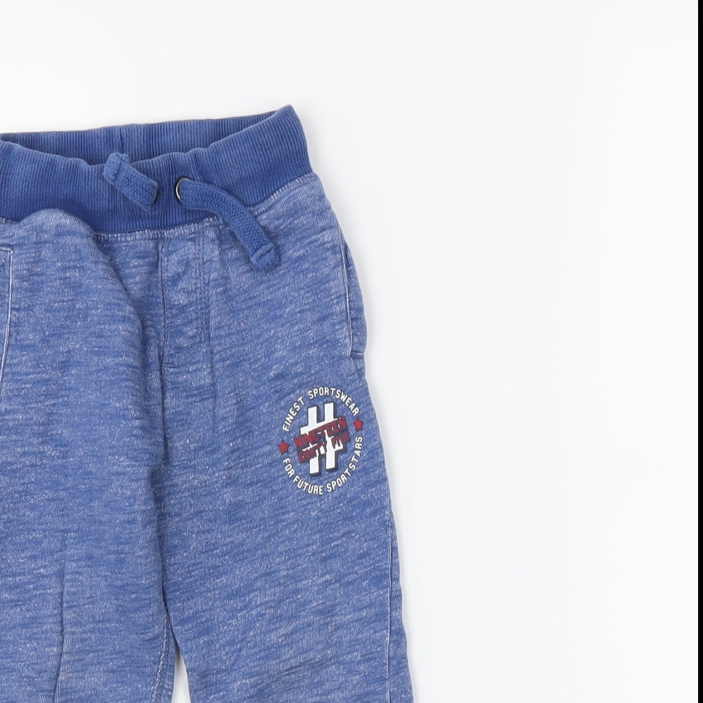 m Boys Blue   Jogger Trousers Size 2-3 Years