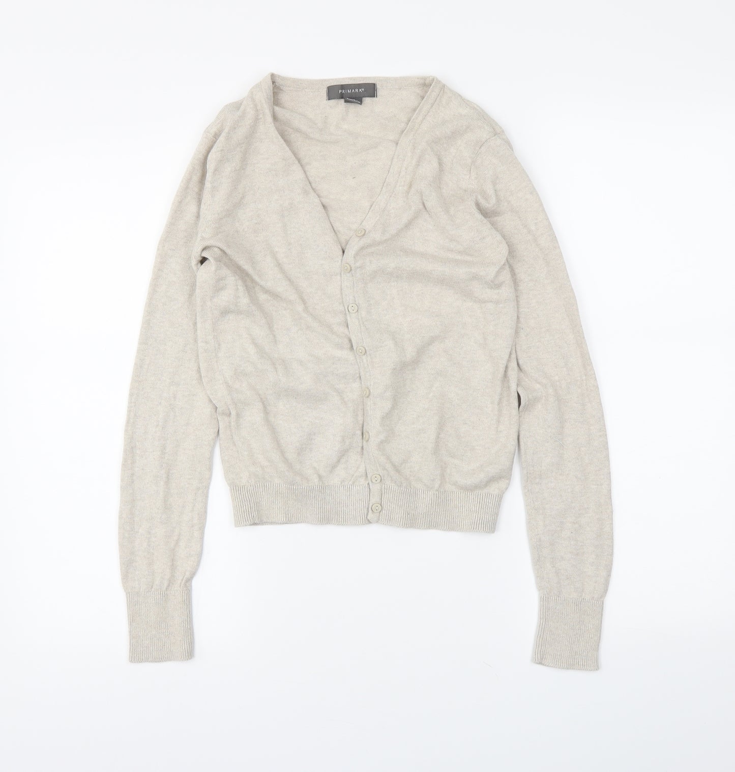 Primark Womens Beige   Cardigan Jumper Size XS