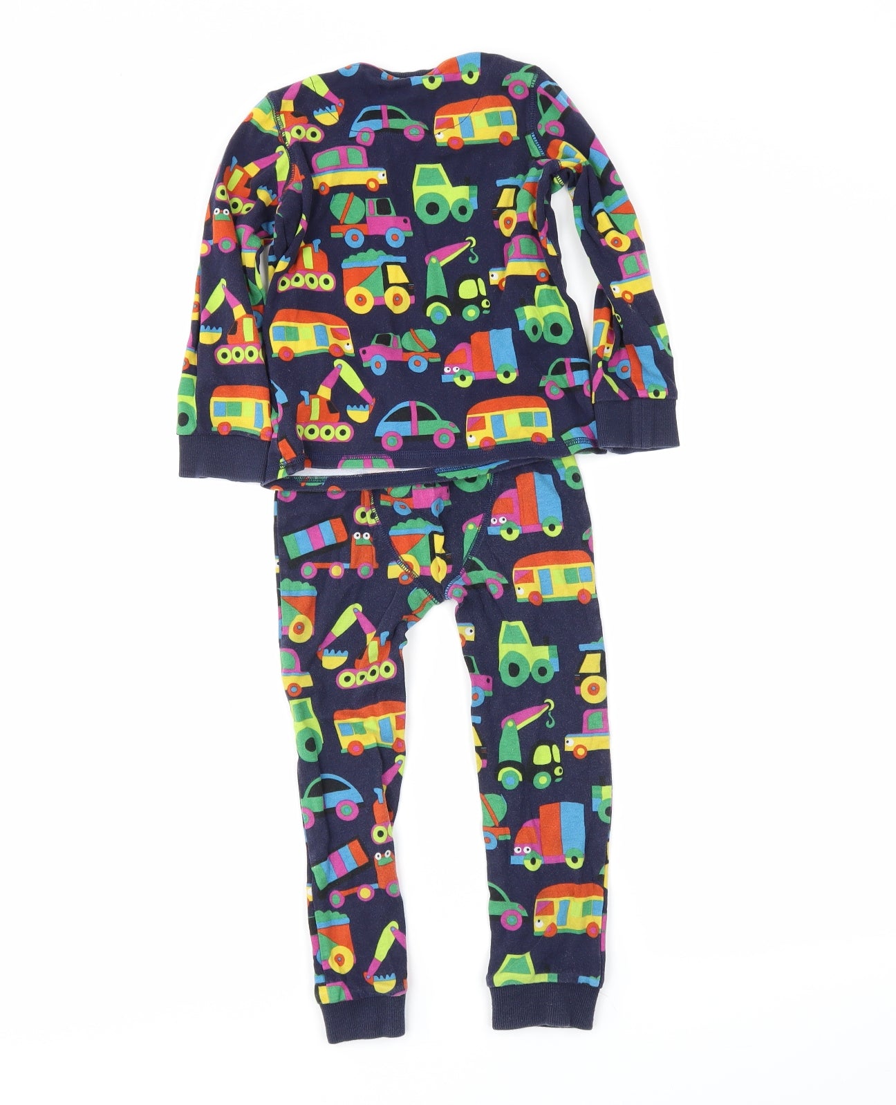 NEXT Boys Blue Solid   Pyjama Set Size 4-5 Years