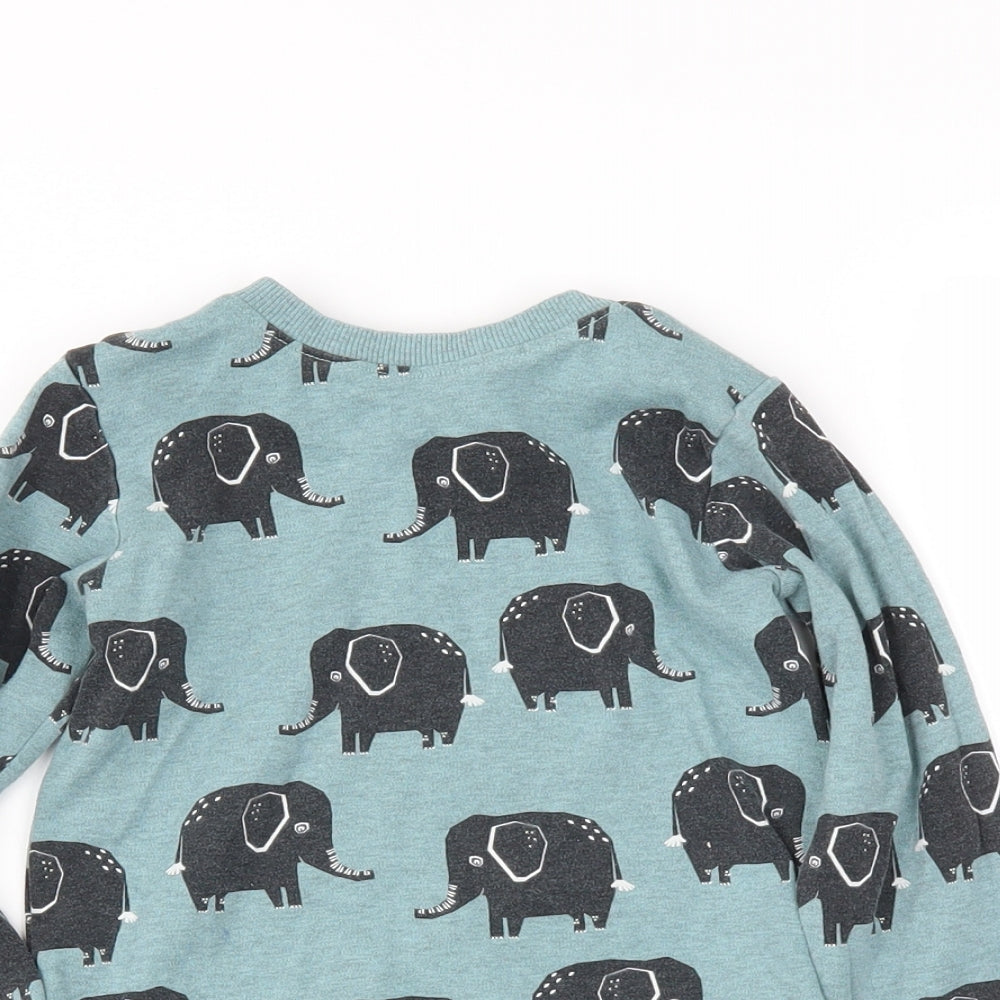 NEXT Boys Green   Pullover Sweatshirt Size 4-5 Years