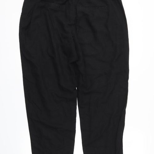 NEXT Womens Black   Trousers  Size 16 L25 in
