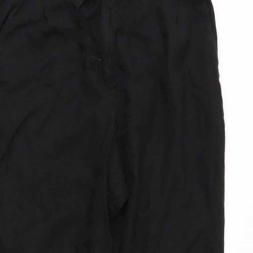 NEXT Womens Black   Trousers  Size 16 L25 in