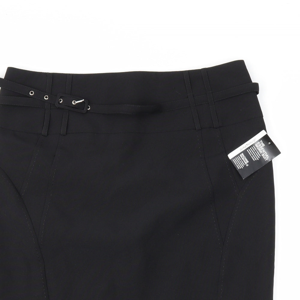 Atmosphere Womens Black   Straight & Pencil Skirt Size 16