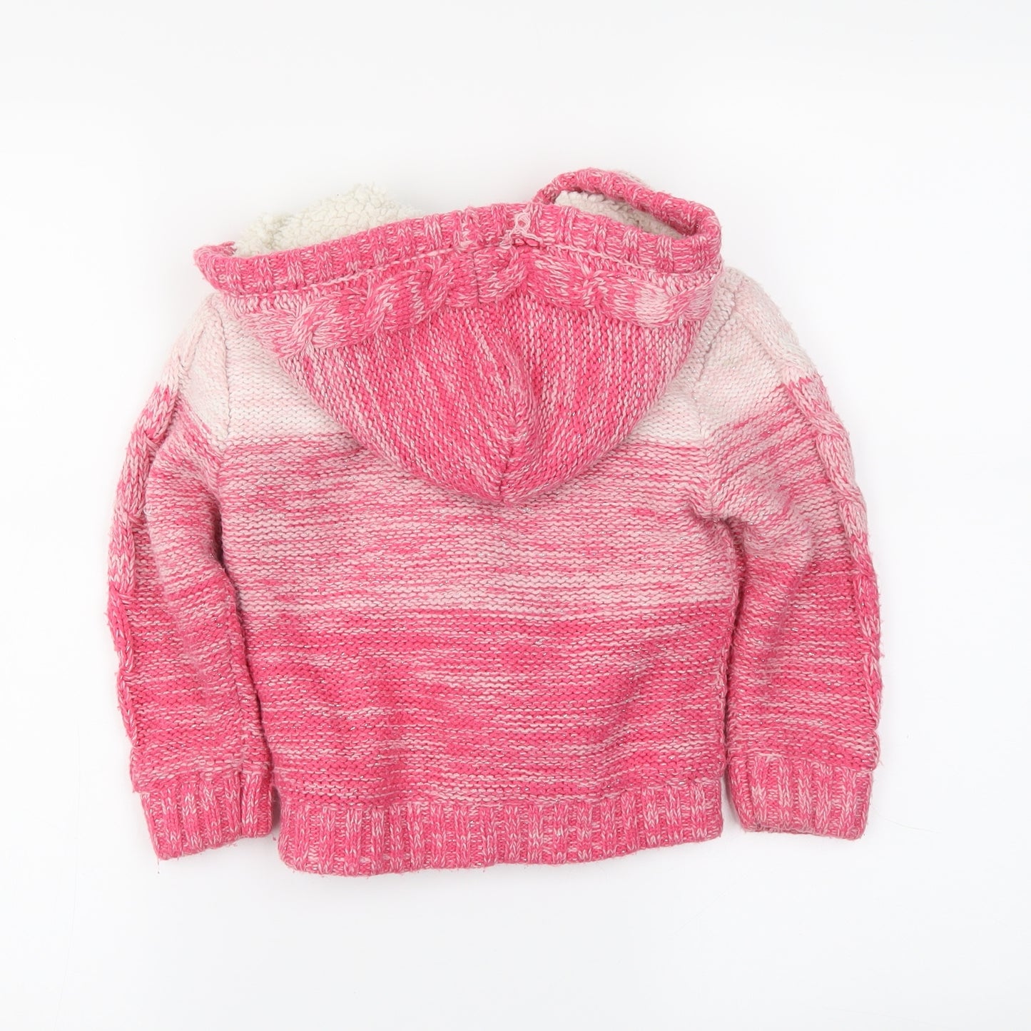 NEXT Girls Pink   Jacket Coatigan Size 2-3 Years