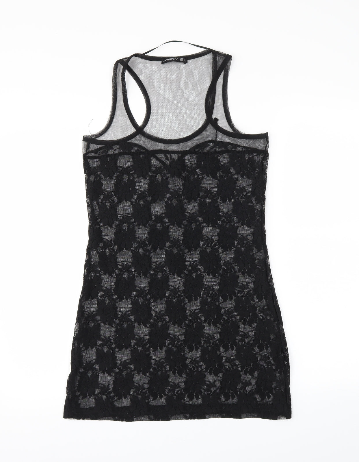 Atmosphere Womens Black   Basic Tank Size 8