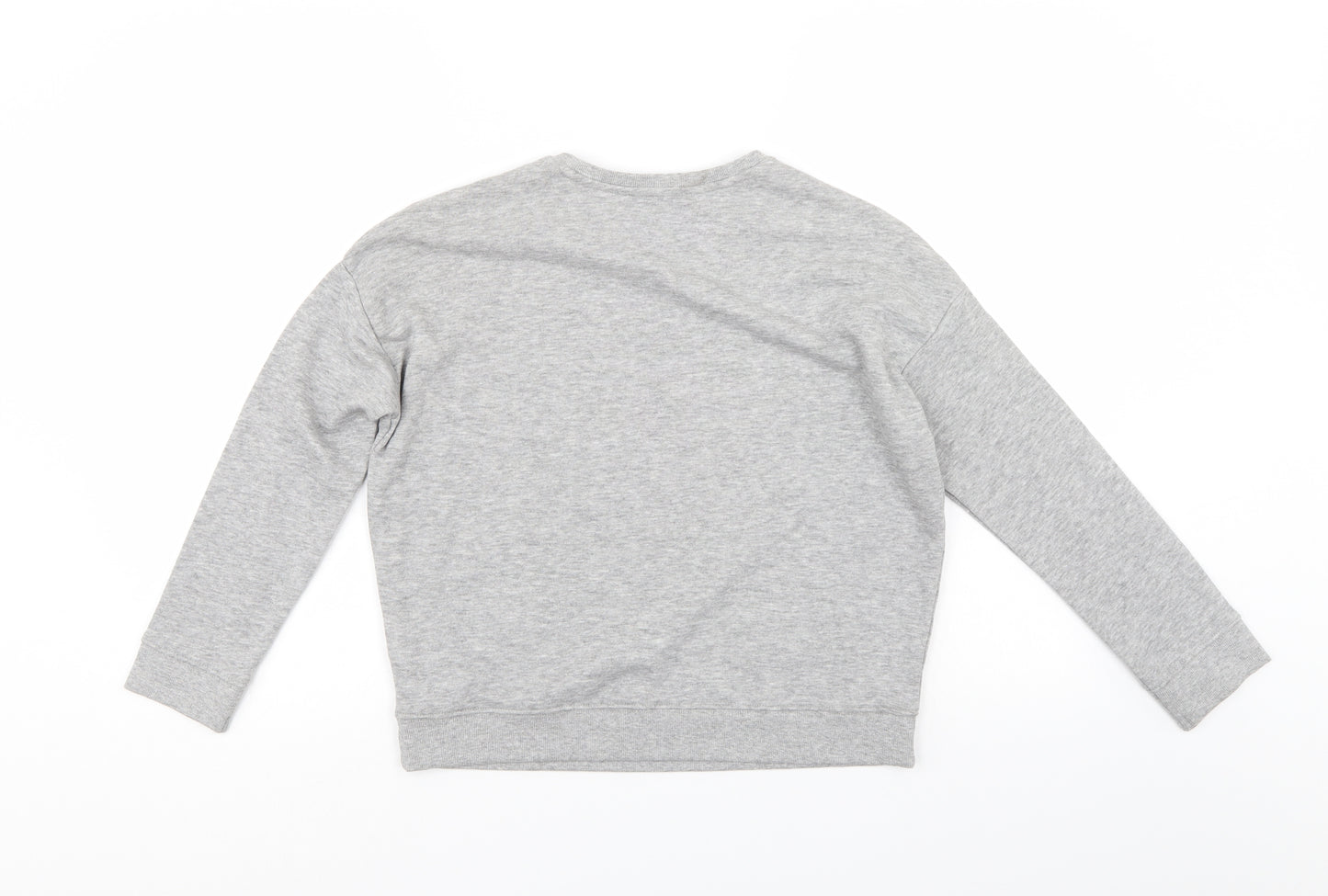 New Look Womens Grey   Pullover Sweatshirt Size 10