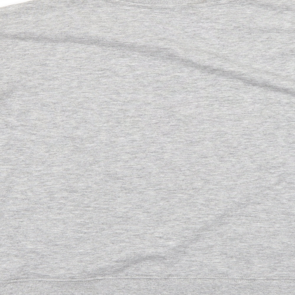 New Look Womens Grey   Pullover Sweatshirt Size 10