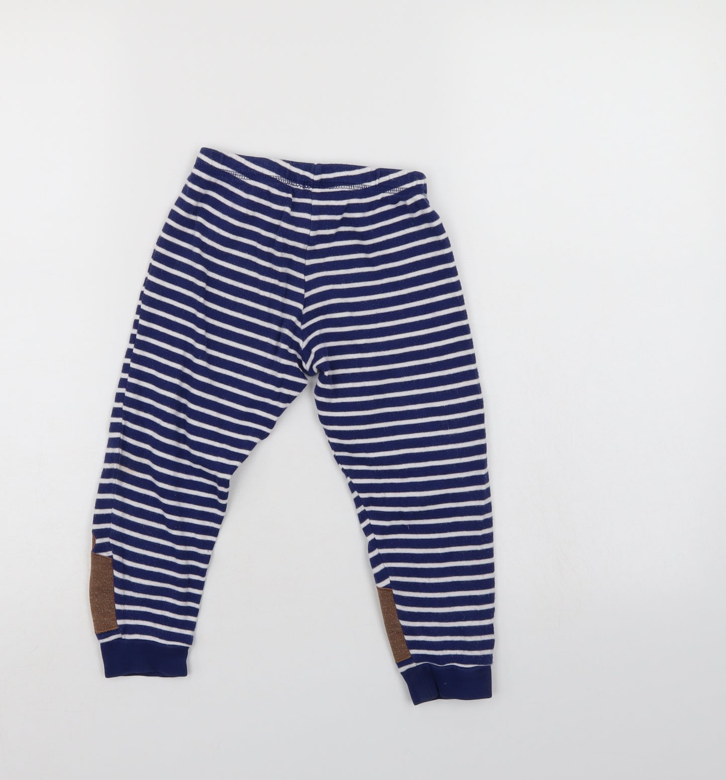 George Boys Blue Striped   Pyjama Pants Size 3-4 Years