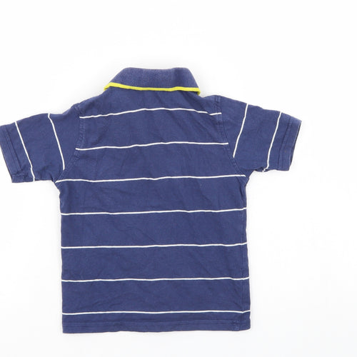 Paw patrol Boys Blue Striped  Basic Polo Size 2-3 Years  - Paw Patrol