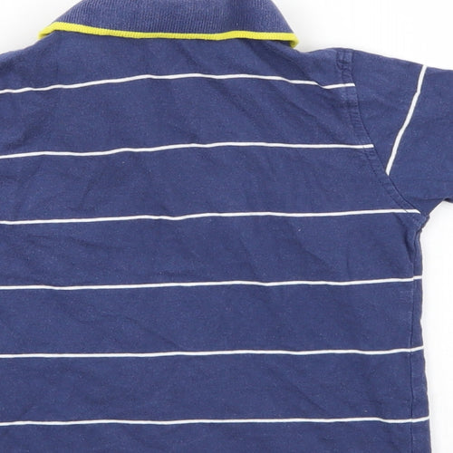 Paw patrol Boys Blue Striped  Basic Polo Size 2-3 Years  - Paw Patrol