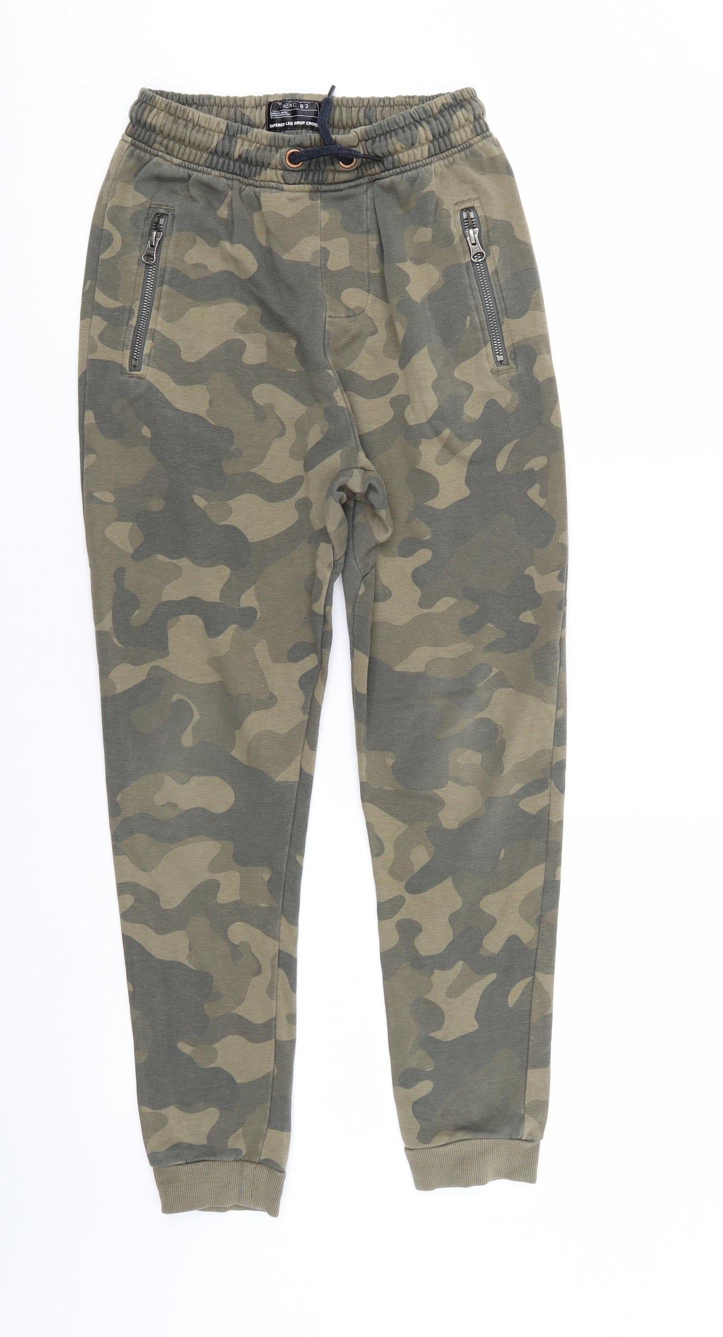 Next 82 Boys Multicoloured Camouflage  Sweatpants Trousers Size 11 Years