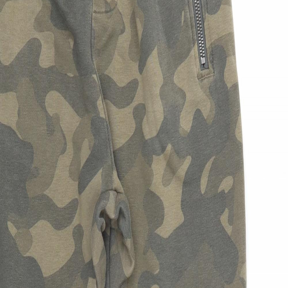 Next 82 Boys Multicoloured Camouflage  Sweatpants Trousers Size 11 Years