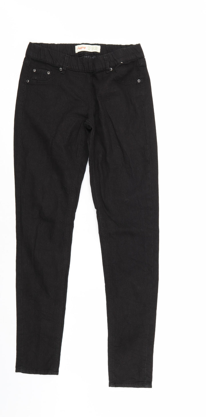 Denim & Co. Womens Black Jegging Jeans Size 8 L30 in