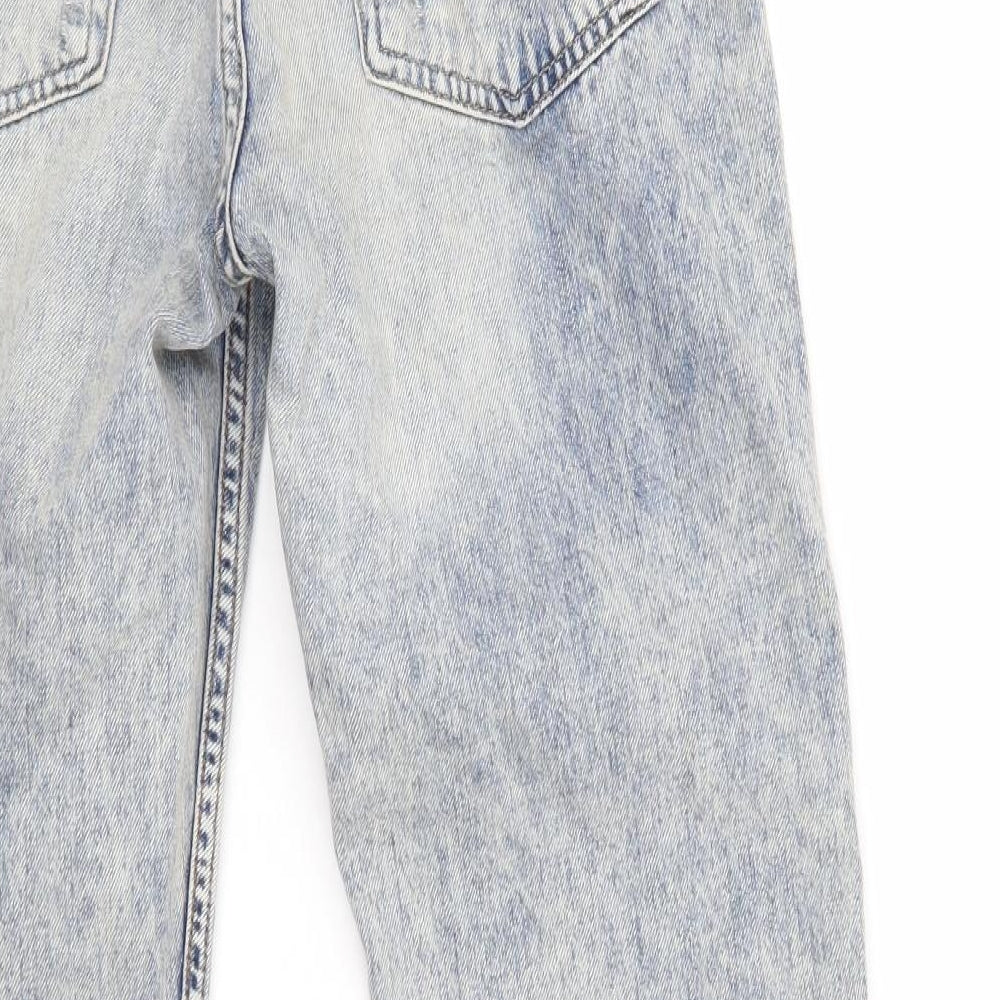 Top Shop Mens Blue  Denim Cropped Jeans Size 25 in L28 in