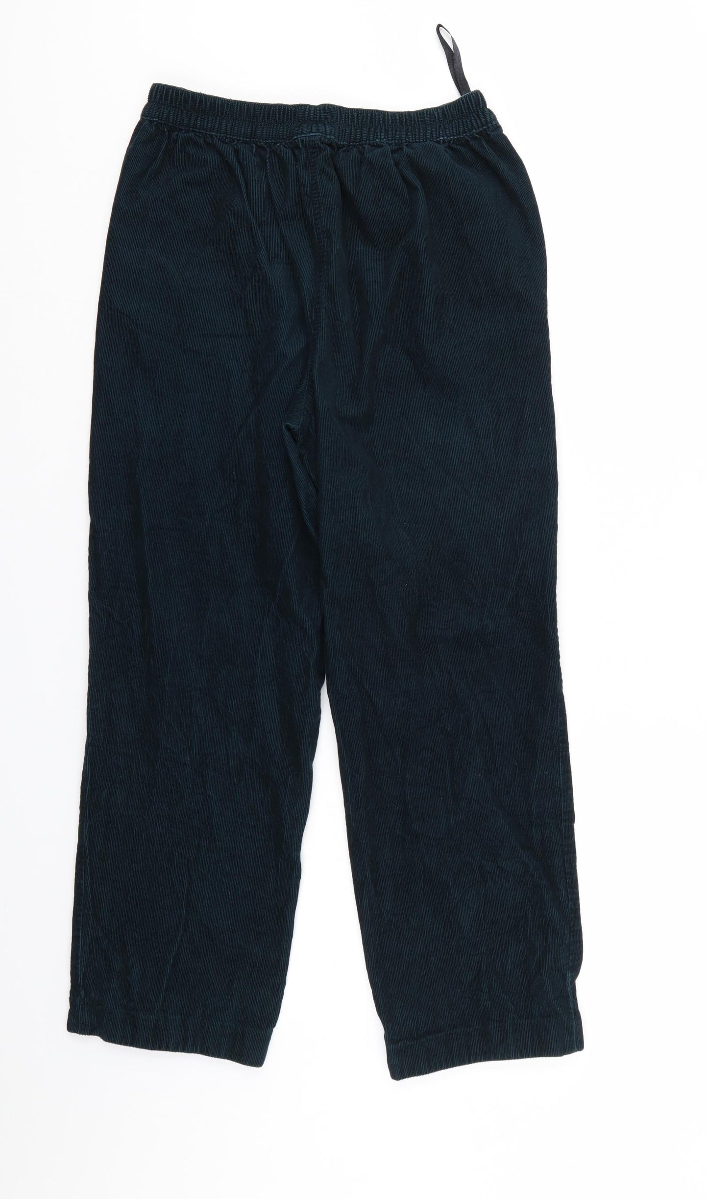 Preworn Womens Green  Corduroy Sweatpants Trousers Size 28 in L26 in