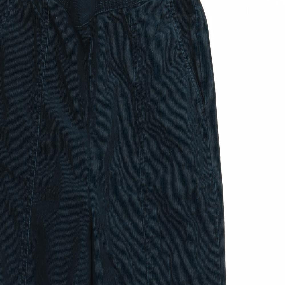 Preworn Womens Green  Corduroy Sweatpants Trousers Size 28 in L26 in