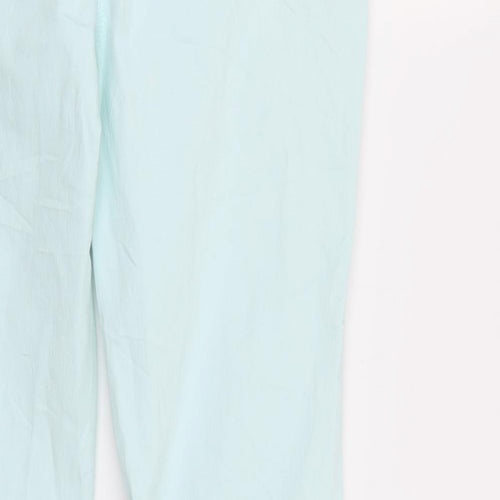 Preworn Womens Blue  Denim Skinny Jeans Size 30 in L28 in - Very pale Blue