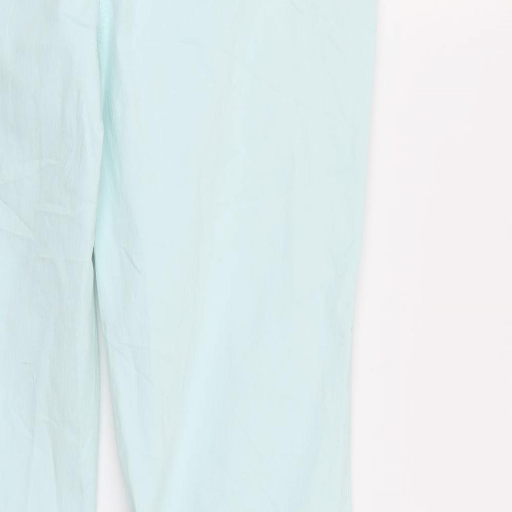 Preworn Womens Blue  Denim Skinny Jeans Size 30 in L28 in - Very pale Blue