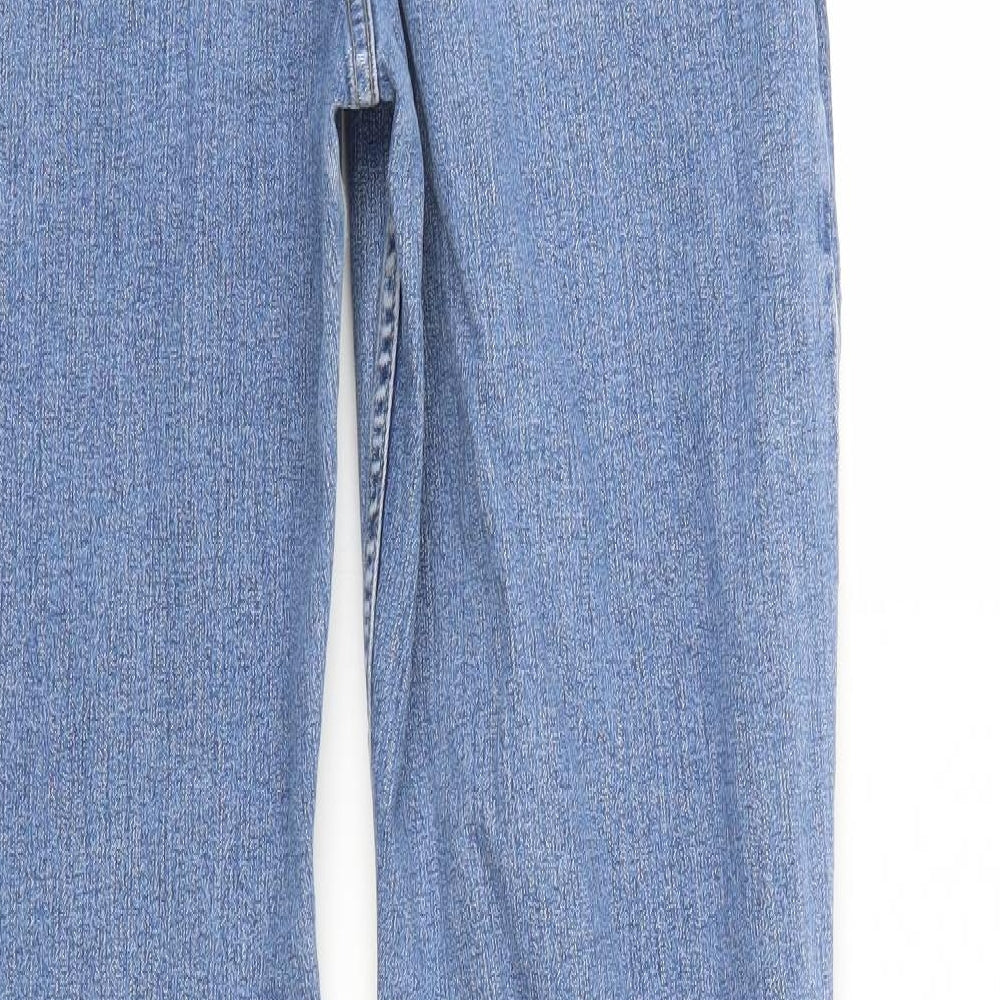 Universal Womens Blue  Denim Bootcut Jeans Size 14 L29 in