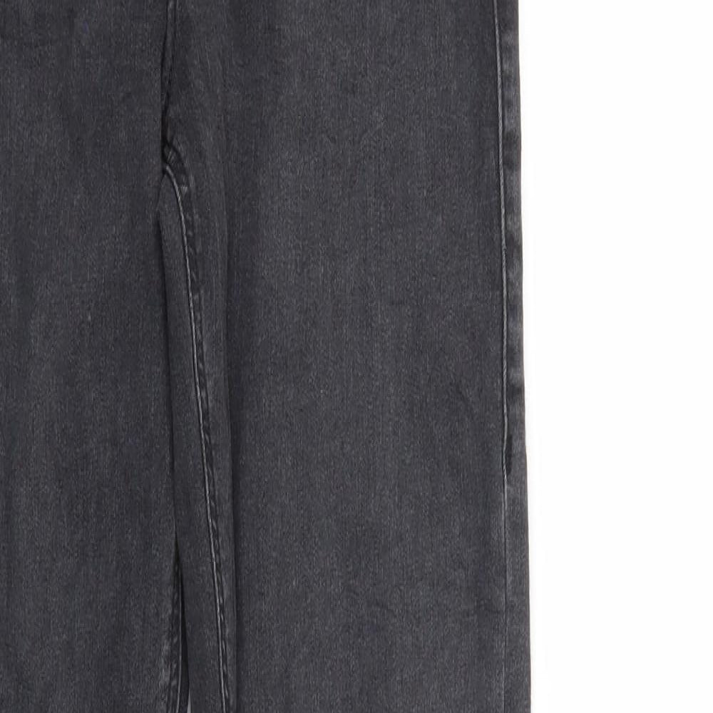 Top Shop Mens Black  Denim Skinny Jeans Size 28 L32 in