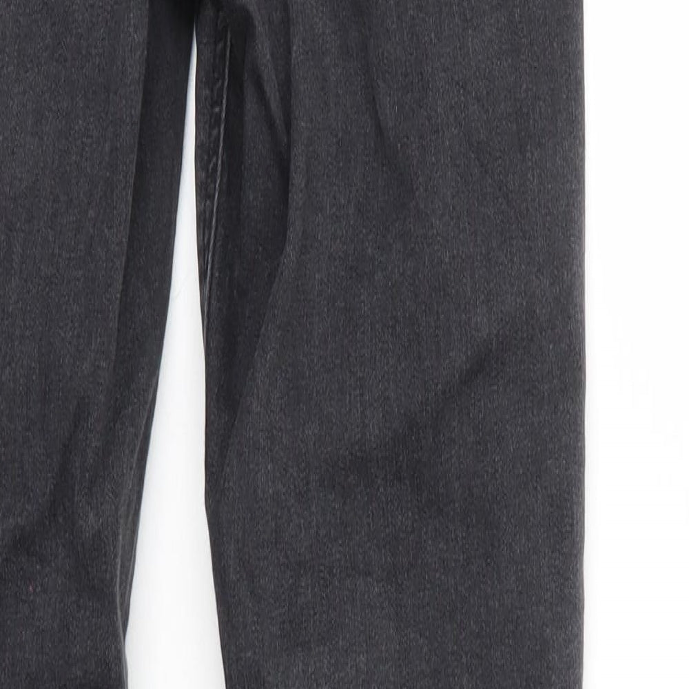 Top Shop Mens Black  Denim Skinny Jeans Size 28 L32 in