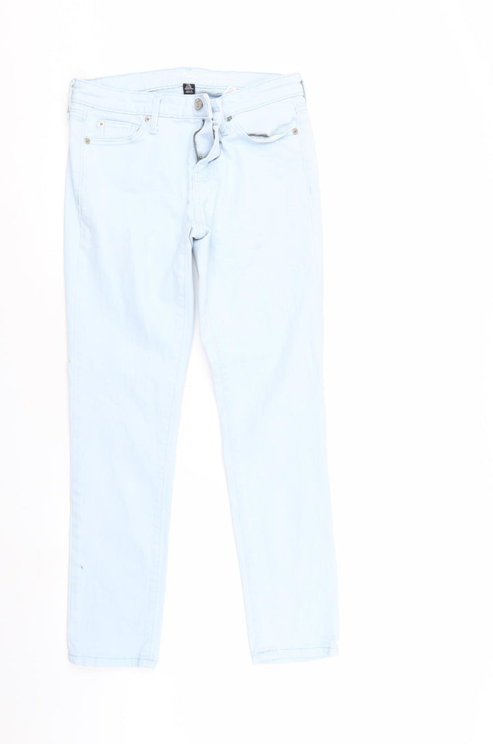 Gap Womens Blue Denim Straight Jeans Size 4 L27 in
