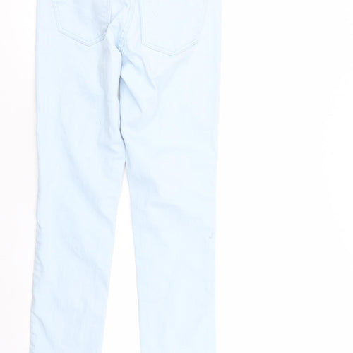 Gap Womens Blue  Denim Straight Jeans Size 4 L27 in