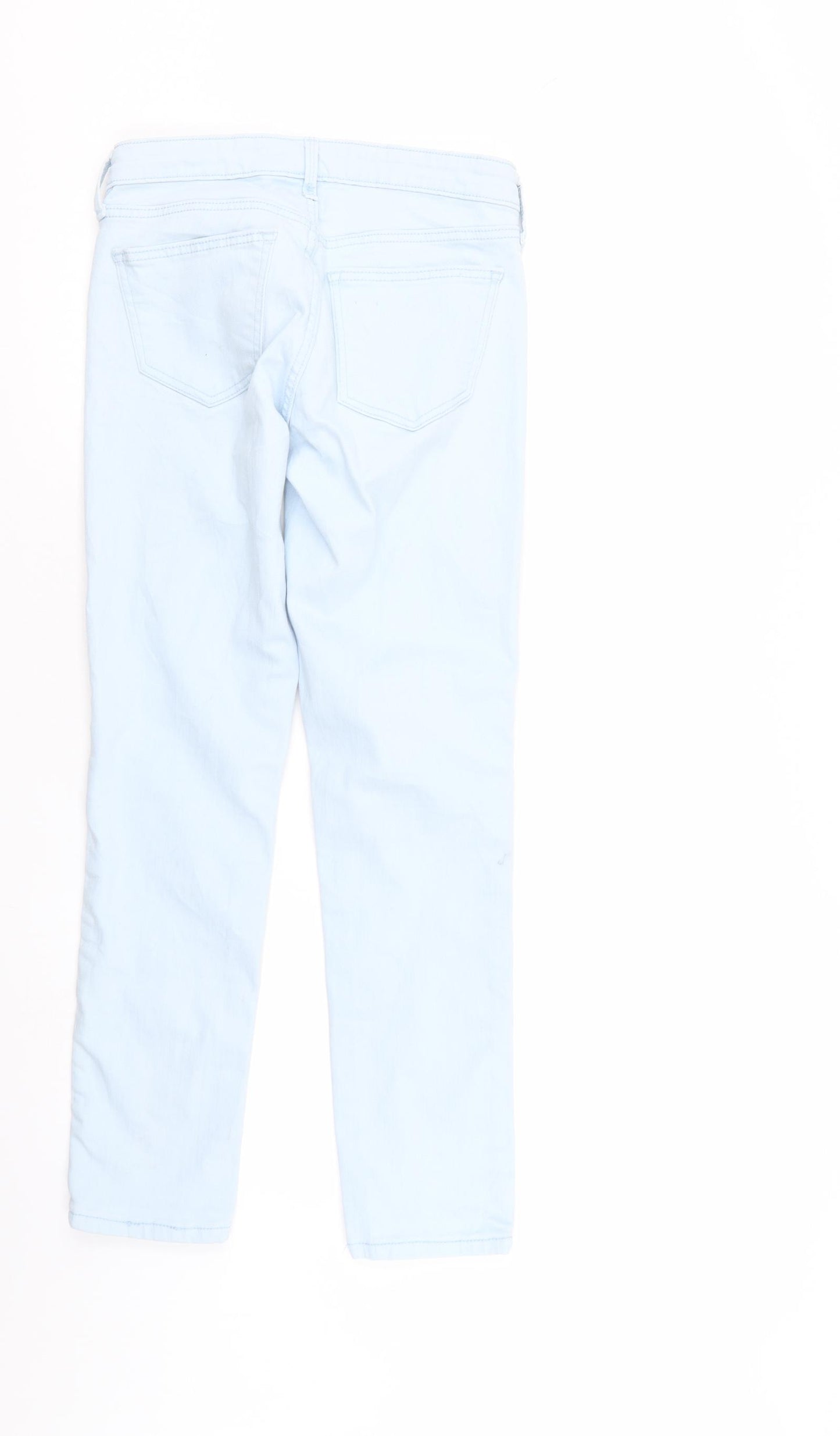 Gap Womens Blue  Denim Straight Jeans Size 4 L27 in