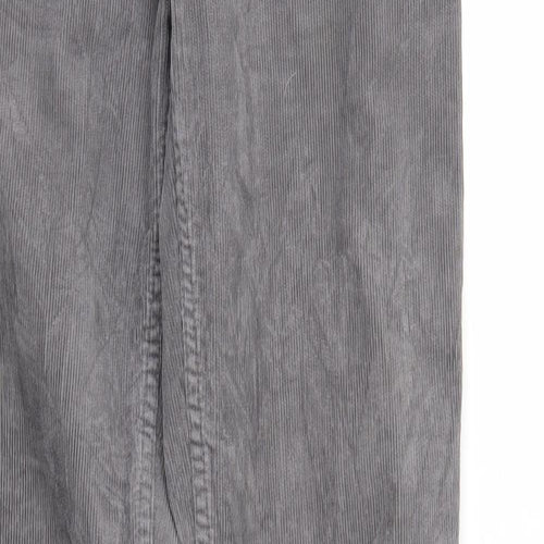 levis Mens Grey  Corduroy Trousers  Size 27 L34 in