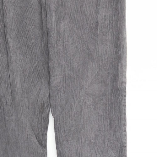 levis Mens Grey  Corduroy Trousers  Size 27 L34 in
