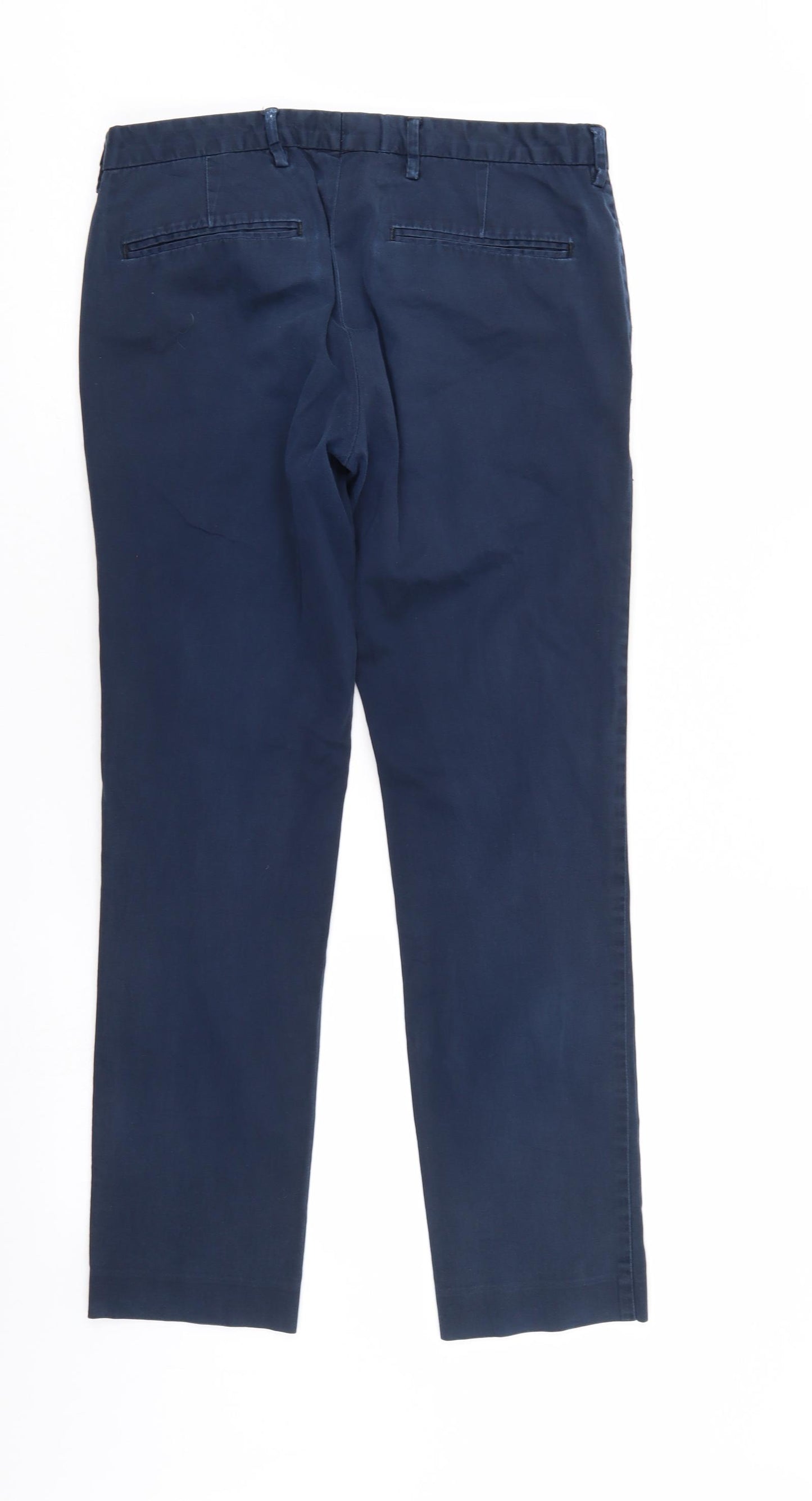 Top man Mens Blue   Carrot Trousers Size 32 L27 in