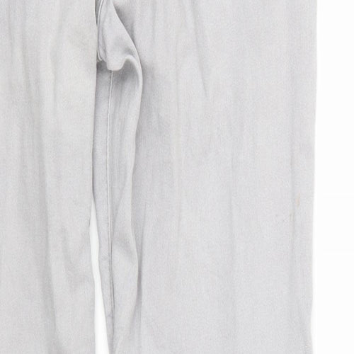 Denim & Co. Womens Grey  Denim Jegging Jeans Size 10 L28 in