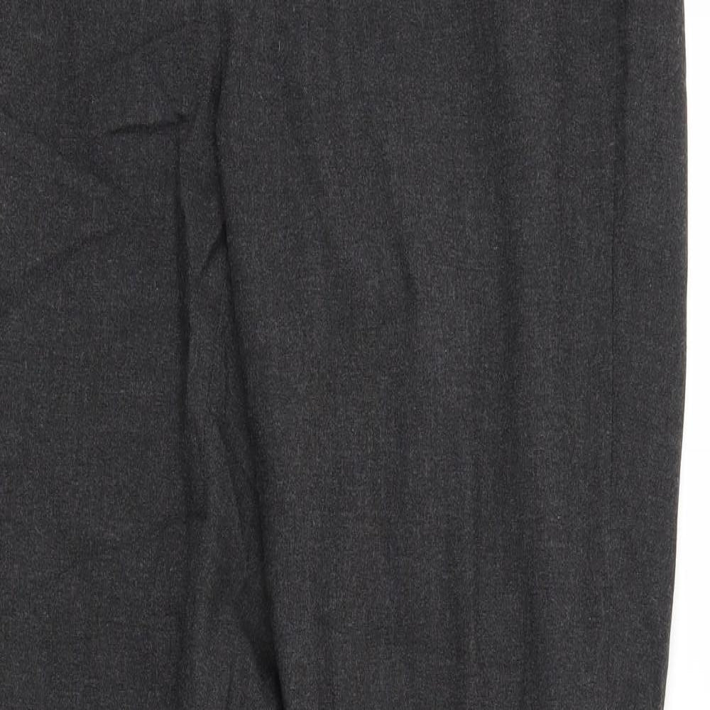 MICHELE Womens Grey   Trousers  Size 12 L30 in