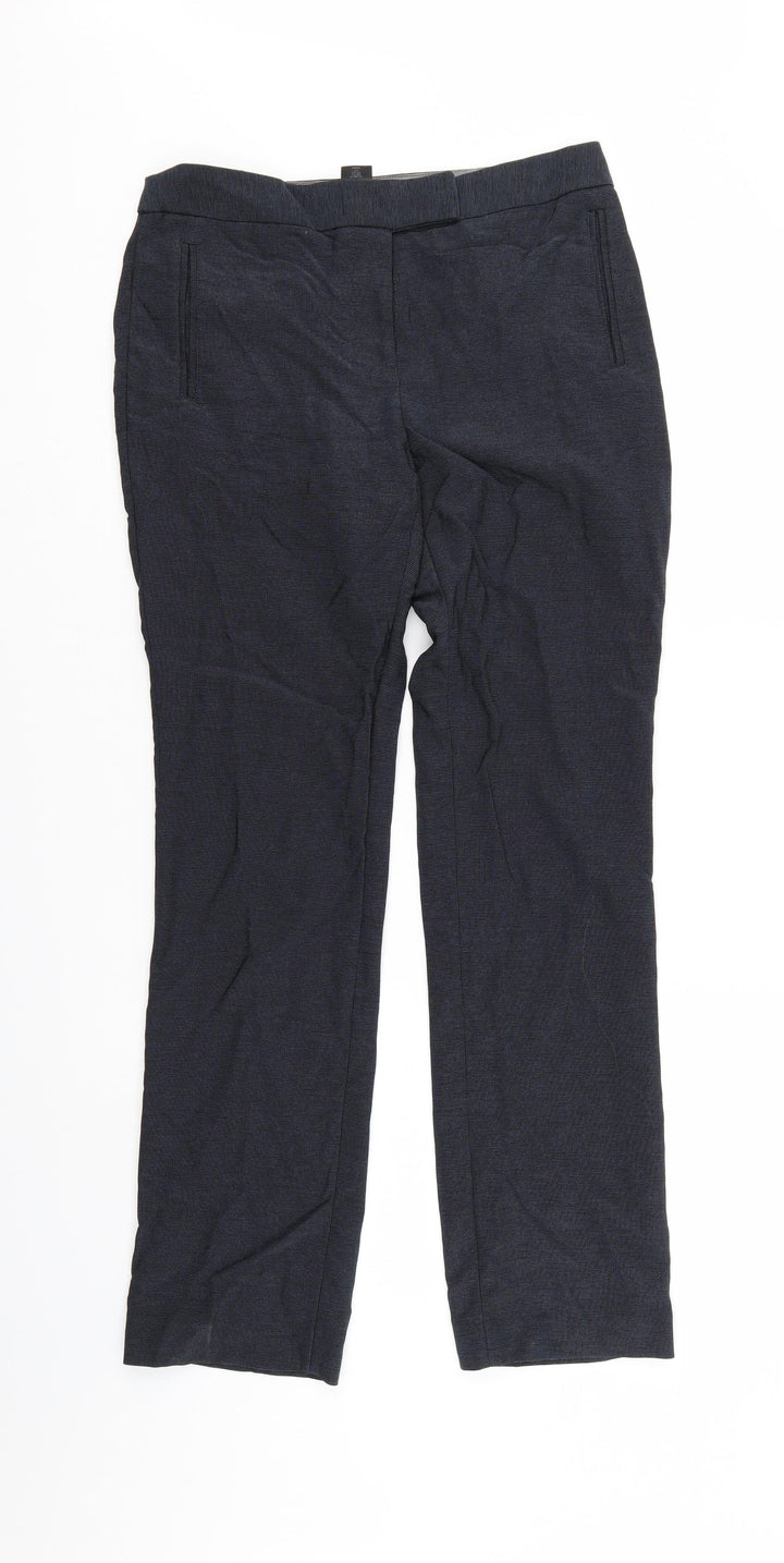 NEXT Womens Blue Trousers Size 8 L29 in